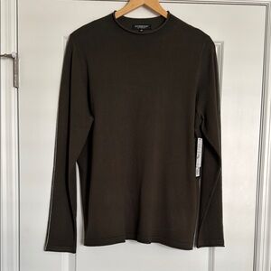 NWT Liverpool LA Forest Green Mock Neck Sweater XL